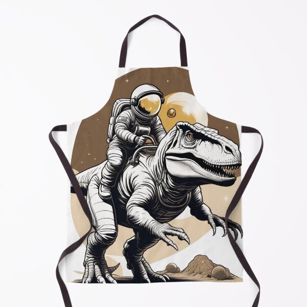 Item preview, Astronaut Riding Space Dino T Rex designed and sold by DreamCraze.