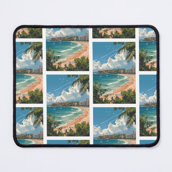 Item preview, Manly Beach Marvel: Australia designed and sold by NeuralVibe.