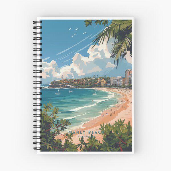 Item preview, Maravilla de la playa de Manly: Australia designed and sold by NeuralVibe.