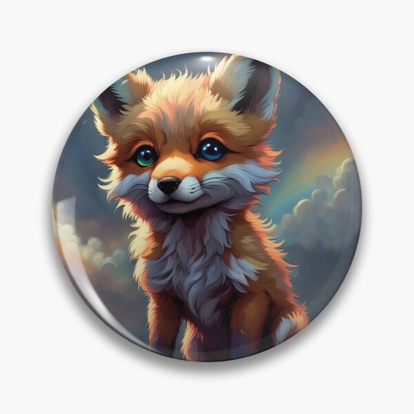 Item preview, Rainbow Fox designed and sold by FaeFoxArtShop.