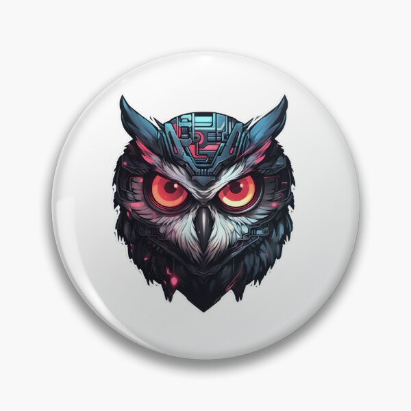 Item preview, Cyber Owl // Owl // Animal // Cyber Animal // Future // Animal Warrior designed and sold by SMARTKIT  DESIGNAGENCY.