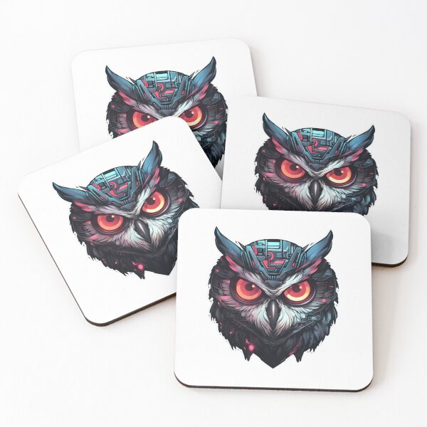 Item preview, Cyber Owl // Owl // Animal // Cyber Animal // Future // Animal Warrior designed and sold by SMARTKIT  DESIGNAGENCY.
