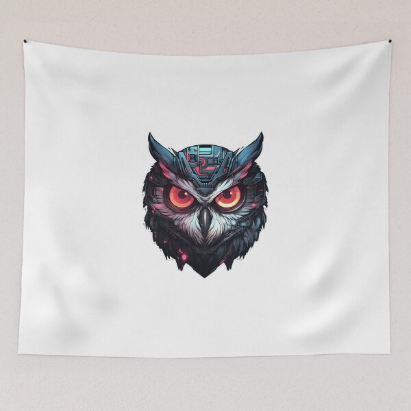 Item preview, Cyber Owl // Owl // Animal // Cyber Animal // Future // Animal Warrior designed and sold by SMARTKIT  DESIGNAGENCY.