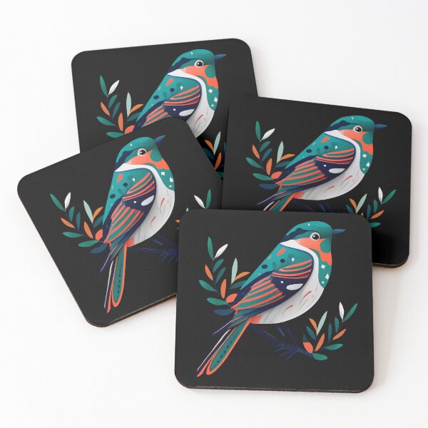 Aperçu de l'œuvre Petit oiseau coloré créée et vendue par moderncolor.