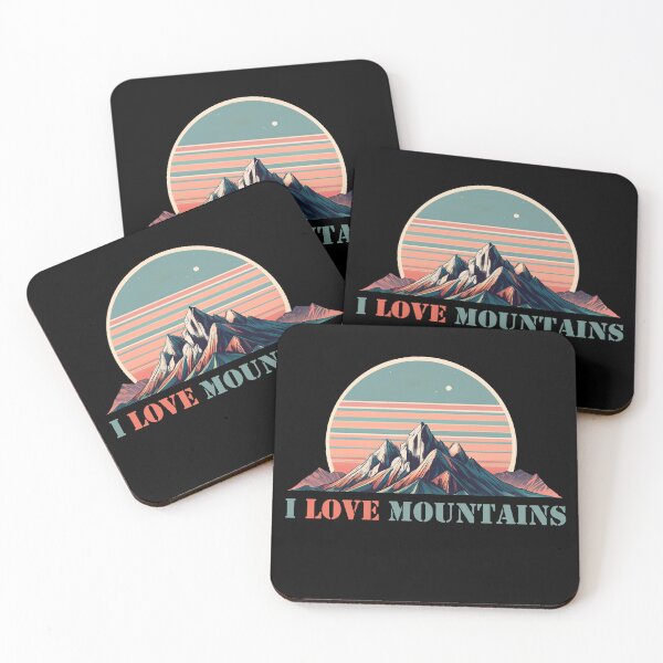 Item preview, I love mountains designed and sold by moderncolor.