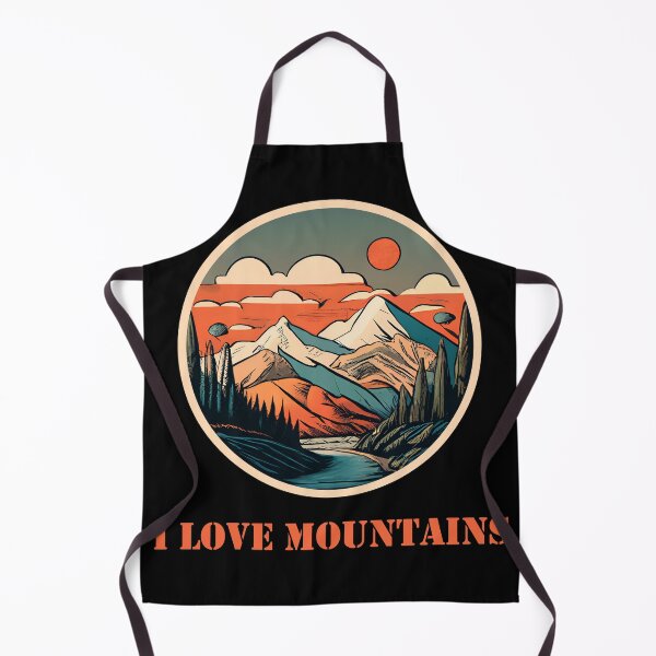 Item preview, I love mountains designed and sold by moderncolor.