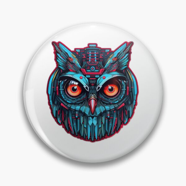 Item preview, Cyber Owl // Owl // Animal // Cyber Animal // Future // Animal Warrior designed and sold by SMARTKIT  DESIGNAGENCY.