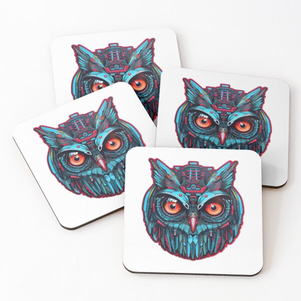 Item preview, Cyber Owl // Owl // Animal // Cyber Animal // Future // Animal Warrior designed and sold by SMARTKIT  DESIGNAGENCY.