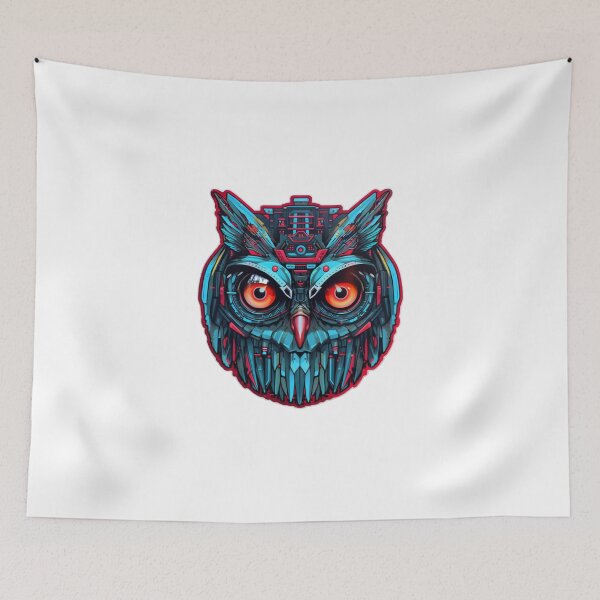 Item preview, Cyber Owl // Owl // Animal // Cyber Animal // Future // Animal Warrior designed and sold by SMARTKIT  DESIGNAGENCY.