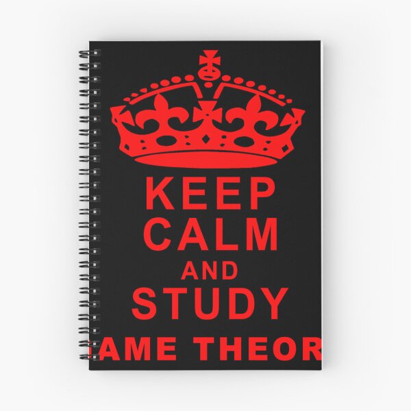 Item preview, Keep Calm and Study Game Theory - Game Nerds Gift Ideas  designed and sold by MariangPantoja.
