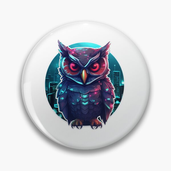 Item preview, Cyber Owl // Owl // Animal // Cyber Animal // Future // Animal Warrior designed and sold by SMARTKIT  DESIGNAGENCY.
