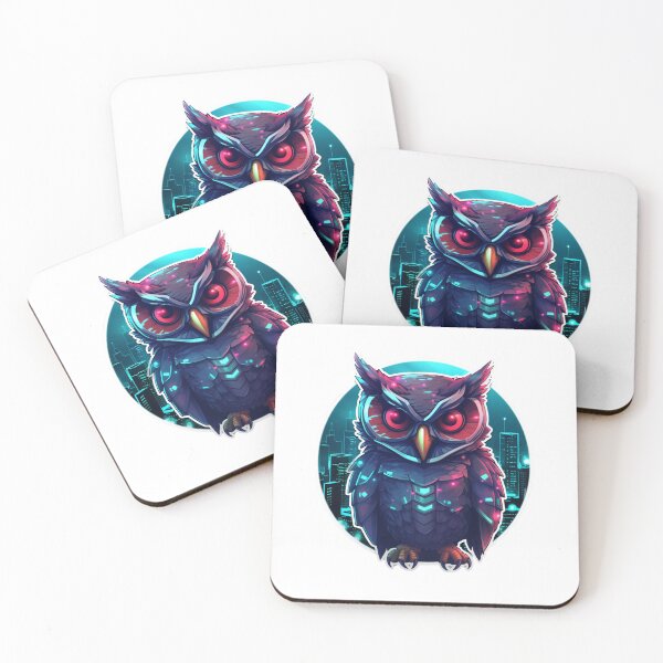 Item preview, Cyber Owl // Owl // Animal // Cyber Animal // Future // Animal Warrior designed and sold by SMARTKIT  DESIGNAGENCY.