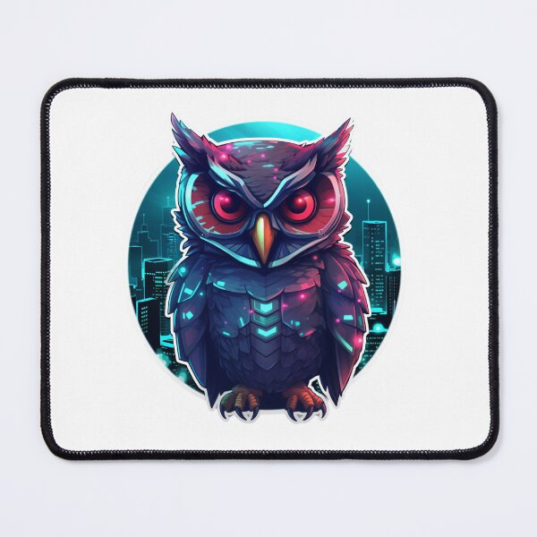 Item preview, Cyber Owl // Owl // Animal // Cyber Animal // Future // Animal Warrior designed and sold by SMARTKIT DESIGNAGENCY.