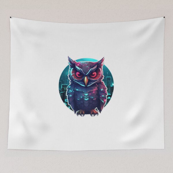 Item preview, Cyber Owl // Owl // Animal // Cyber Animal // Future // Animal Warrior designed and sold by SMARTKIT  DESIGNAGENCY.