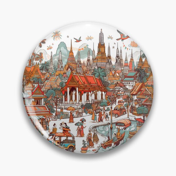 Item preview, Drawing and painting Thai art (11) designed and sold by fatimah-SL.