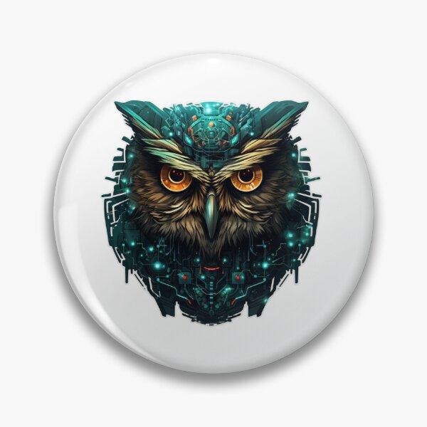 Item preview, Cyber Owl // Owl // Animal // Cyber Animal // Future // Animal Warrior designed and sold by SMARTKIT  DESIGNAGENCY.