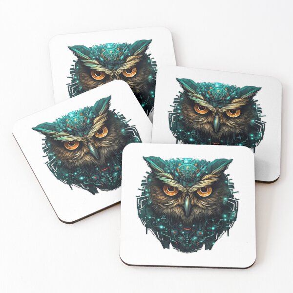 Item preview, Cyber Owl // Owl // Animal // Cyber Animal // Future // Animal Warrior designed and sold by SMARTKIT  DESIGNAGENCY.