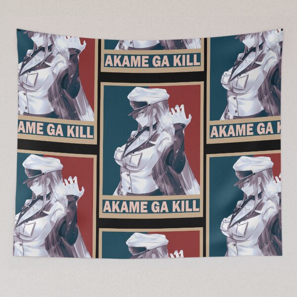 Item preview, Esdeath AGK Vintage Vector Design designed and sold by Wafusaurus.