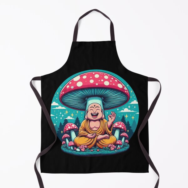 Item preview, Magic Mushroom Buddha designed and sold by CatherineLievre.