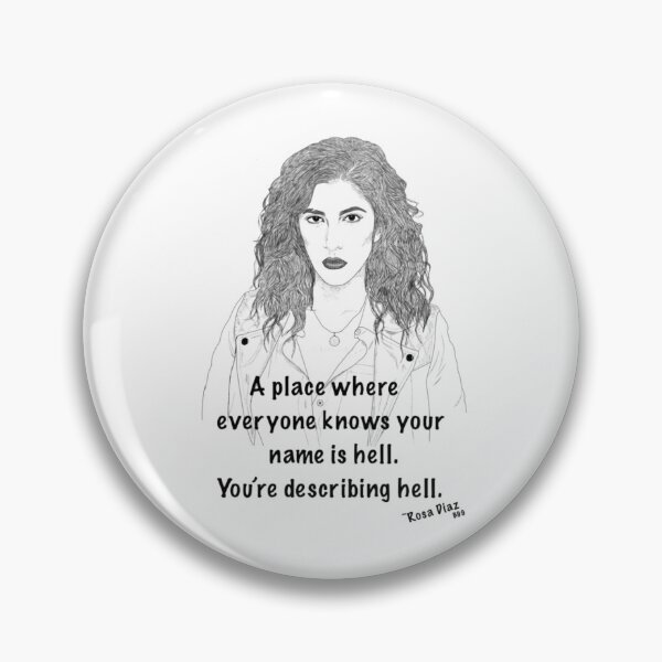 Item preview, Rosa Diaz Art from Brooklyn 99 designed and sold by TeganGibbs.