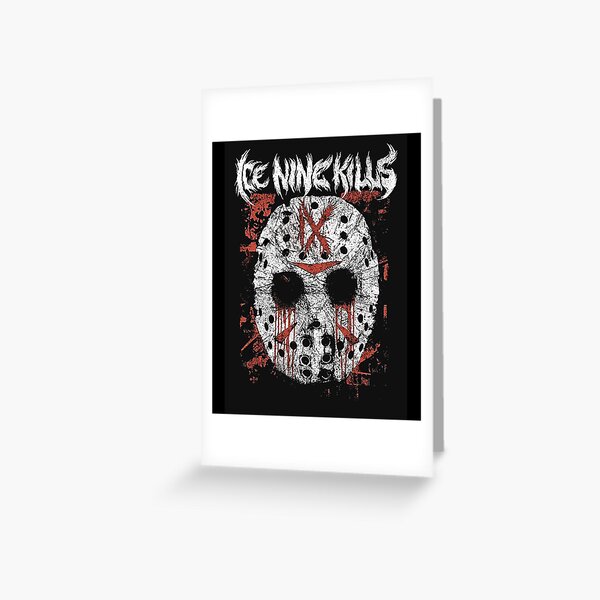 Ice Nine Kills signed 2024 obituary card