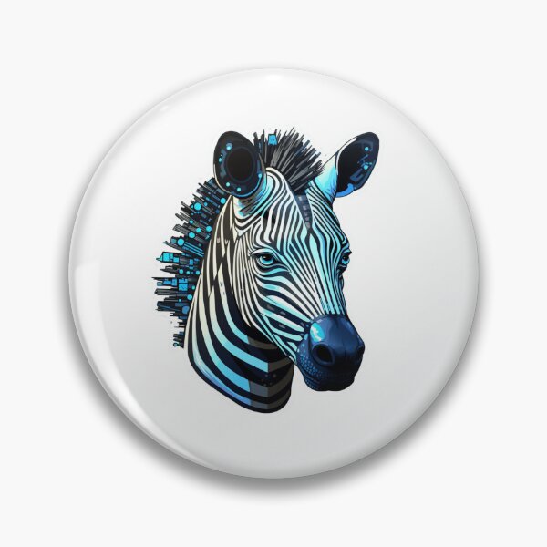 Item preview, Cyber Zebra // Zebra // Animal // Cyber Animal // Future // Animal Warrior designed and sold by SMARTKIT  DESIGNAGENCY.
