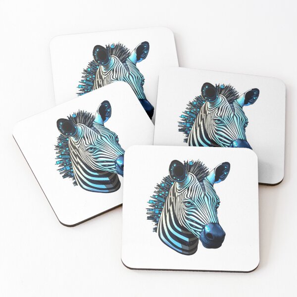 Item preview, Cyber Zebra // Zebra // Animal // Cyber Animal // Future // Animal Warrior designed and sold by SMARTKIT  DESIGNAGENCY.
