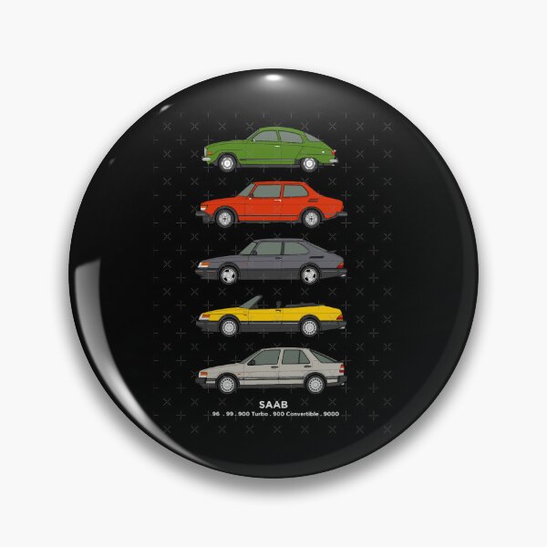Artikelvorschau, Saab Oldtimer Umriss Abbildung entworfen und verkauft von TeganGibbs.
