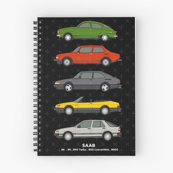 Item preview, Saab Classic Car Outline Illustration designed and sold by TeganGibbs.