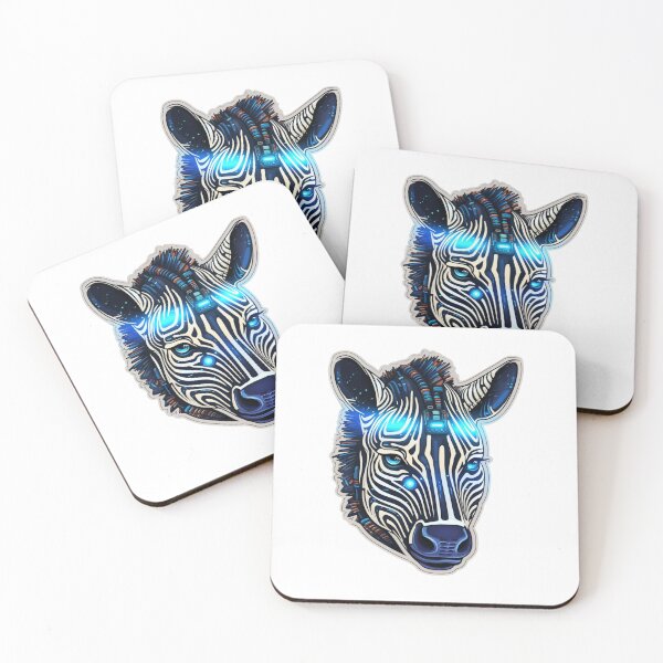 Item preview, Cyber Zebra // Zebra // Animal // Cyber Animal // Future // Animal Warrior designed and sold by SMARTKIT  DESIGNAGENCY.