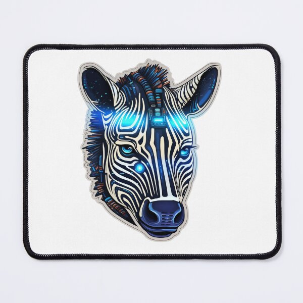 Item preview, Cyber Zebra // Zebra // Animal // Cyber Animal // Future // Animal Warrior designed and sold by SMARTKIT  DESIGNAGENCY.