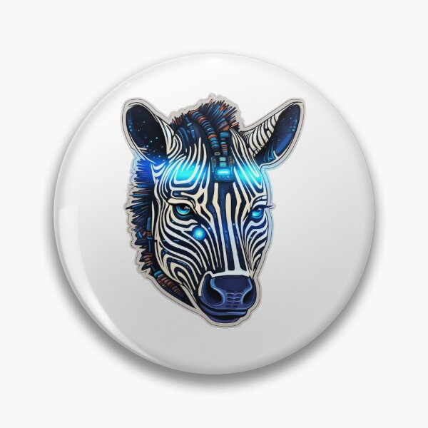 Item preview, Cyber Zebra // Zebra // Animal // Cyber Animal // Future // Animal Warrior designed and sold by SMARTKIT  DESIGNAGENCY.