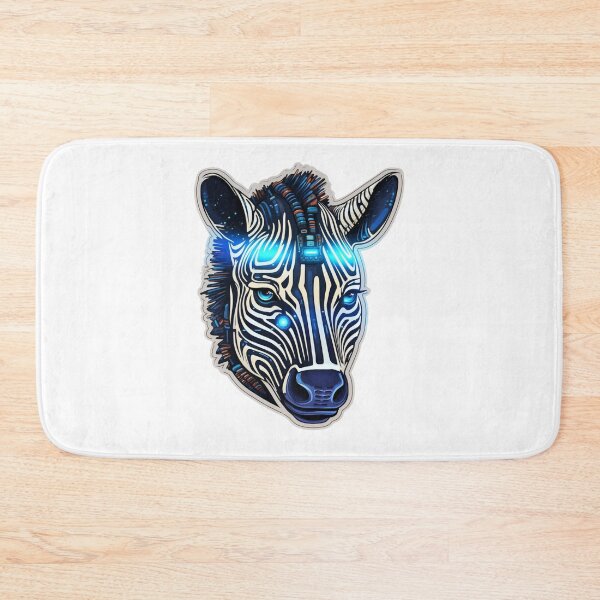 Item preview, Cyber Zebra // Zebra // Animal // Cyber Animal // Future // Animal Warrior designed and sold by SMARTKIT  DESIGNAGENCY.