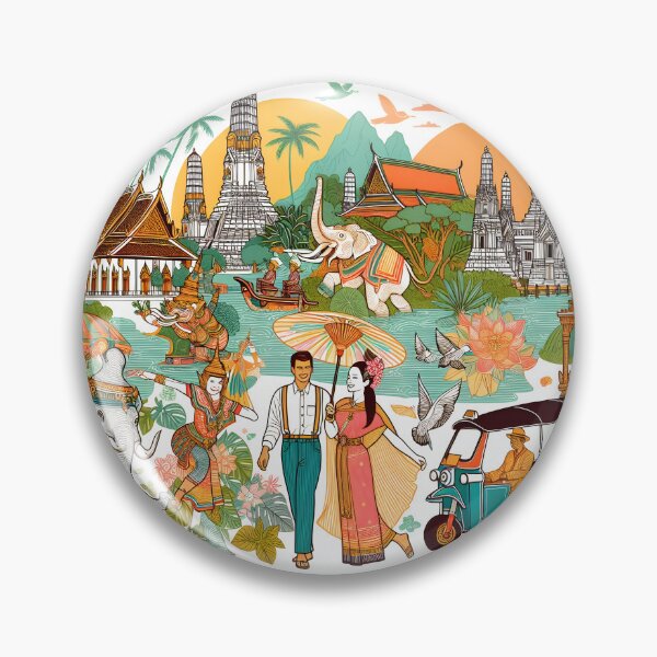Item preview, Drawing and painting Thai art (12) designed and sold by fatimah-SL.