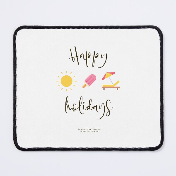 Item preview, Happy holidays! Enjoy your summer beachlife on your vacation designed and sold by Dahlann.