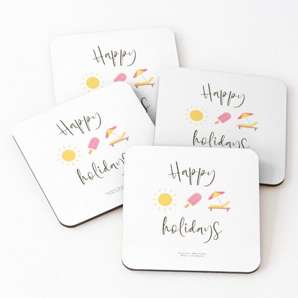 Item preview, Happy holidays! Enjoy your summer beachlife on your vacation designed and sold by Dahlann.