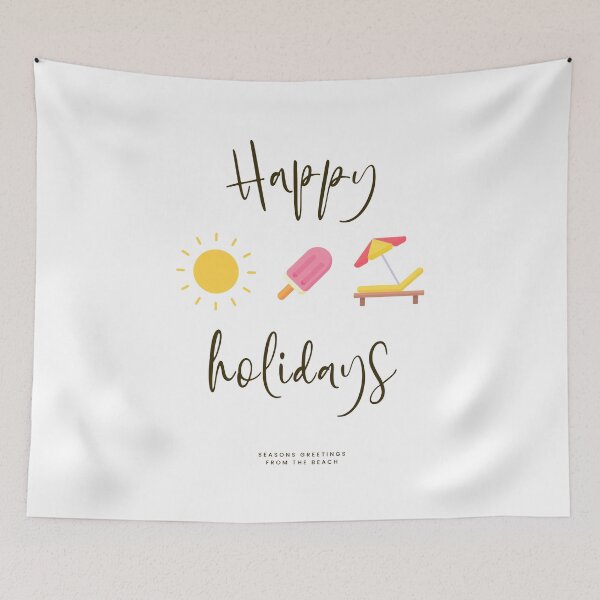 Item preview, Happy holidays! Enjoy your summer beachlife on your vacation designed and sold by Dahlann.