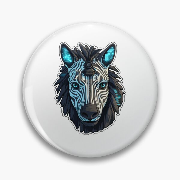 Item preview, Cyber Zebra // Zebra // Animal // Cyber Animal // Future // Animal Warrior designed and sold by SMARTKIT  DESIGNAGENCY.