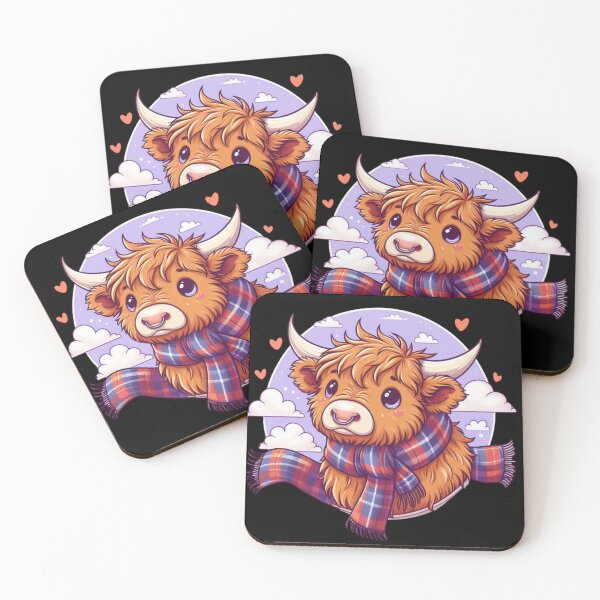 Item preview, Scottish Hairy Highland Cow designed and sold by CatherineLievre.
