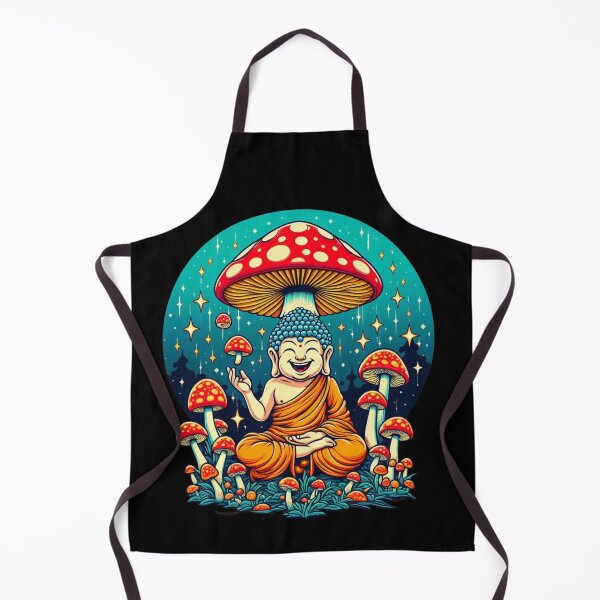Item preview, Magic Mushroom Buddha designed and sold by CatherineLievre.