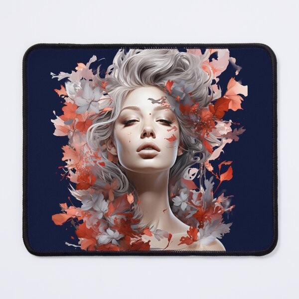 Item preview, Beautiful girl with silver hair designed and sold by CoolNeurodesign.