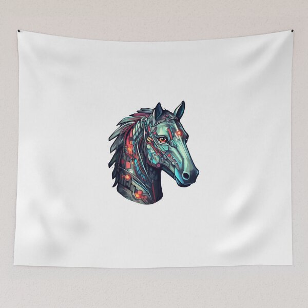 Item preview, Cyber Horse // Horse // Animal // Cyber Animal // Future // Animal Warrior designed and sold by SMARTKIT  DESIGNAGENCY.