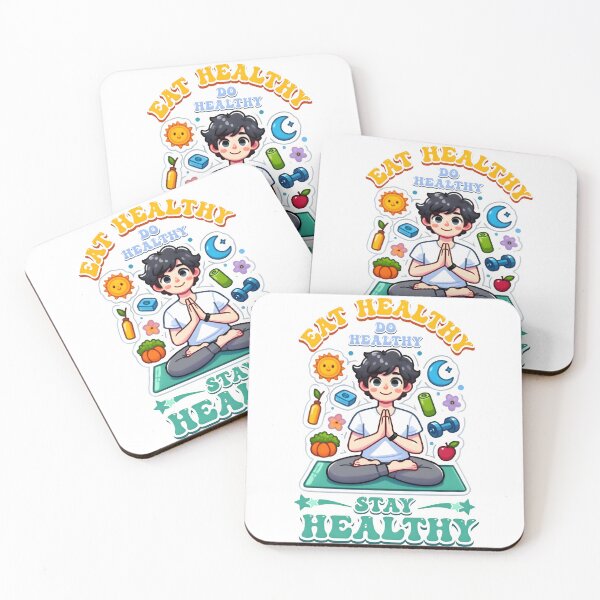 Item preview, Eat Healthy, Do Healthy, Stay Healthy  designed and sold by Zatch-Bell.