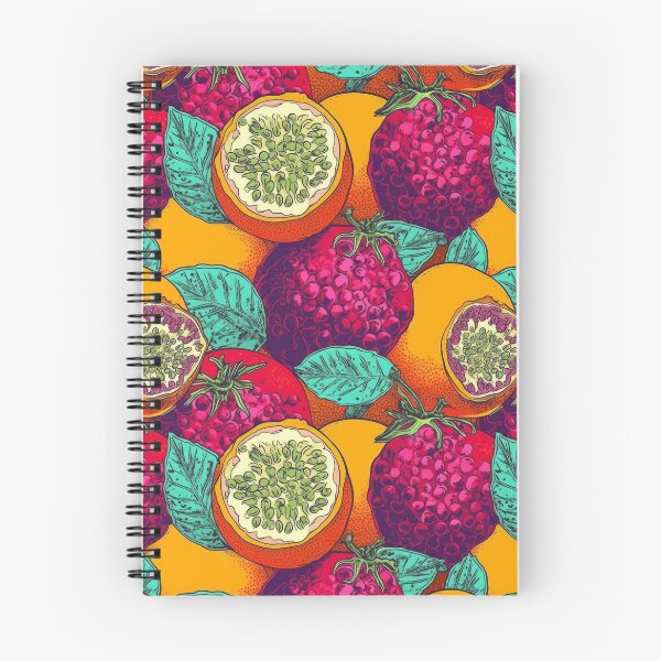 Item preview, Passion fruit in pop art style. Fruit multicolored pattern. Bright juicy pop art with Passion fruits. designed and sold by SculpterioShop.