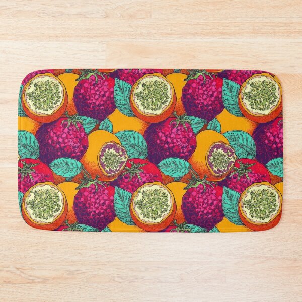 Item preview, Passion fruit in pop art style. Fruit multicolored pattern. Bright juicy pop art with Passion fruits. designed and sold by SculpterioShop.