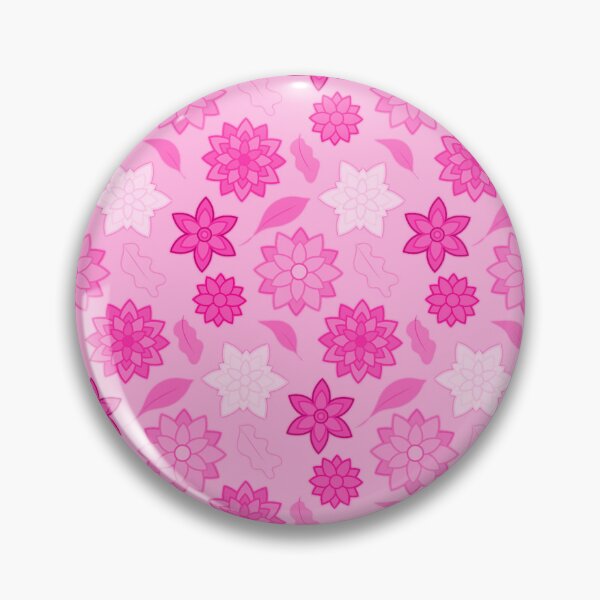 Item preview, Pink flower seamless pattern design  designed and sold by SpinklyCreations.