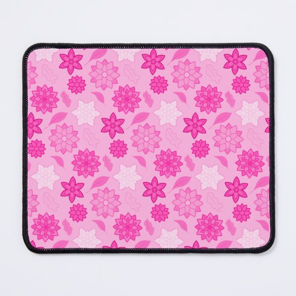 Item preview, Pink flower seamless pattern design designed and sold by SpinklyCreations.
