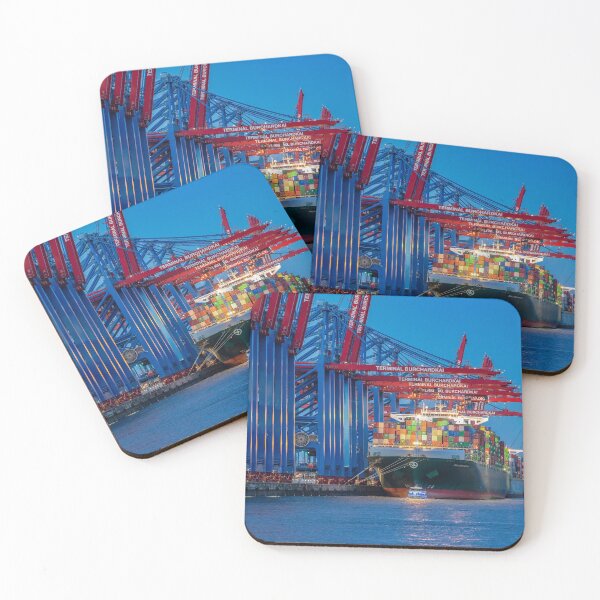 Item preview, Port of Hamburg - Terminal Burchardkai designed and sold by KreativFoto.