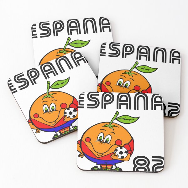 Item preview, Spain 82 Naranjito World Cup Print designed and sold by CharlesHuet8.