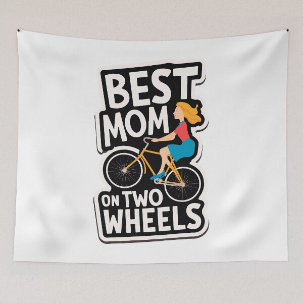 Item preview, Best Mom On Two Wheels - Mothers Day designed and sold by mergmart.